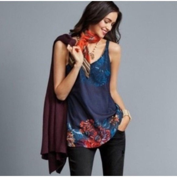 CAbi Tops - [CABi] Floral Tank NWOT